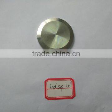 Stainless Steel 1.5'' Tri Clover Clamp With End Cap Ferrule and Gasket