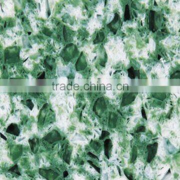 Large Quantity Green Pearl Granite Slab