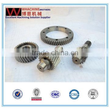 High Precision main shaft low-grade gear traction machine for elevator