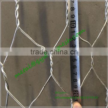 1x1x2 m stone gabion box wire rolling / galvanized and pvc coated gabion wire mesh