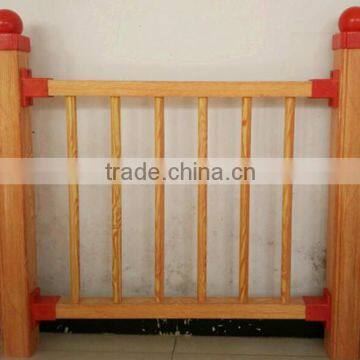 High Strength Imitation Wood Grain Fiberglass Plastic Fence photo-2