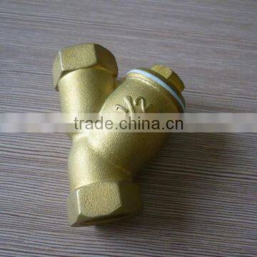 High Quality Female 2 Way Brass Strainer ,brass Fitting photo-2