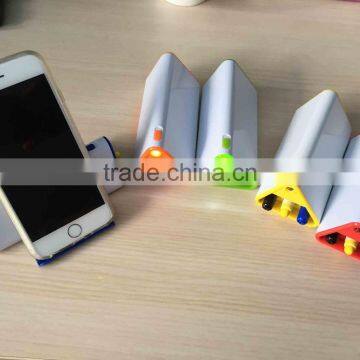 3 in 1 Highlighter Set With Led and Phone Holder/multi Colored Highlighter Pen photo-2