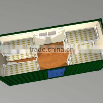 Well container house for workers