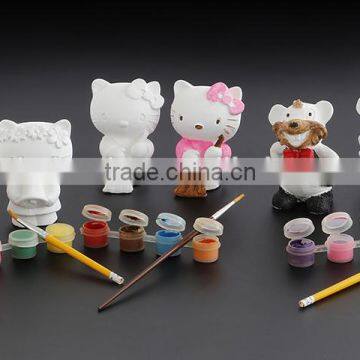 Non-toxic Gypsum Graffiti Toy With Paint Set for Children photo-5
