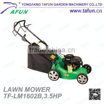 Cheap price 16"hand push type Lawn Mower tractor in china(TF-LM1602B)