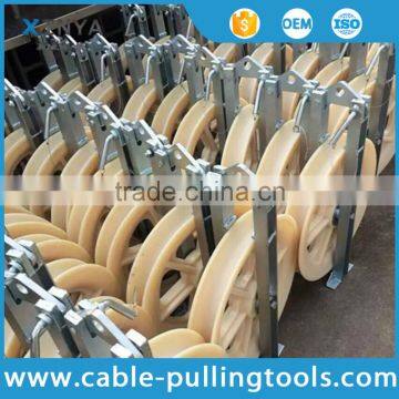 Overhead Transmission Line OPGW Stringing Pulley Blocks 660x100mm