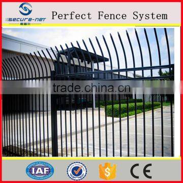 Tuber Steel Profile Fence Top Camber Spear Iron Fencing photo-3