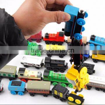 Factory Supply Wooden Train Toy Thomas And' Friends With Magnet photo-4