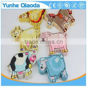 Early Learning Wooden Magnetic Wooden Animal Puzzle photo-2