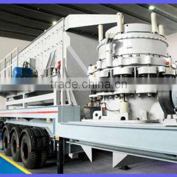 2015 Widely used Mobile Cone Crusher Plant with CE&ISO