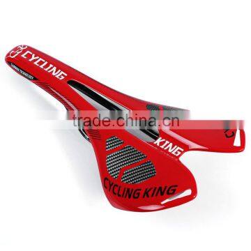 Front Seat Mat Cycling King Bicycle MTB Bike Durable 3K Full Carbon Seat Saddle For Mountain Bikes Road Bicycles 3 Colors photo-2