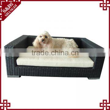 Top Quality Pet Furniture All Weather Wicker Waterproof Large Dog Beds photo-2