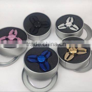2017 Trending Products Si3N4 608 Ceramic Bearing Fidget Spinner ABS Tri-Spinner Desk Focus Toy photo-2