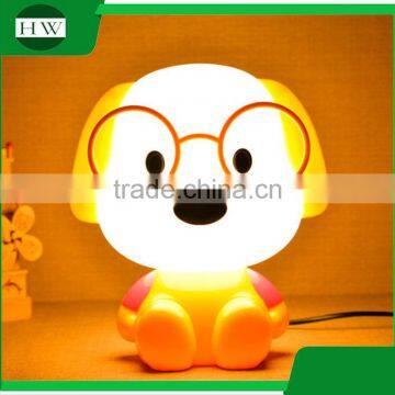 Plastic Decorative Cartoon DR. Dog Eye Protection Rechargeable Led Study Reading Desk Table Night Light Lamp photo-2
