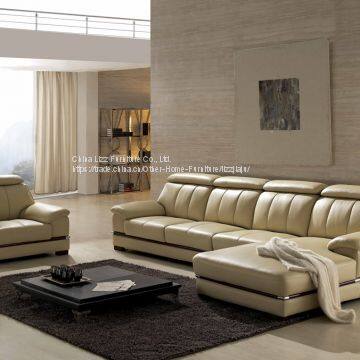 L Shape Leather Sofa European Style Sofa