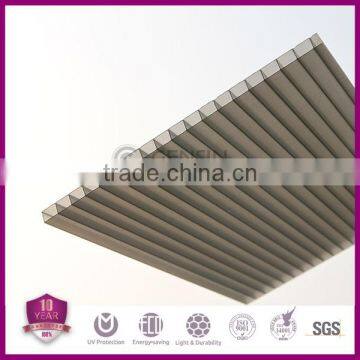 Grade A 6mm Polycarbonate 2-wall Sheet/ 6mm Hollow Sheet/6mm pc Panel photo-4