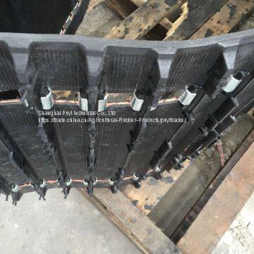 Снегоходная резиновая гусеница 500*50.5*56 с металлическим зажимом photo-2