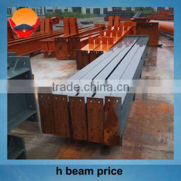 Prefab warehouse deisgn mild steel H-section beam