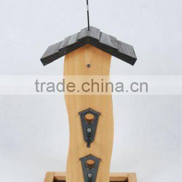 New design to make bird feeder wood with Factory Price