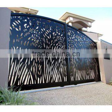 Garden Decoration Cast Vintage Design Art Aluminum Garden Fence Panels photo-5