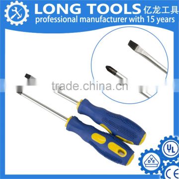 High quality oval type handle stainless steel heavy duty slotted screwdriver