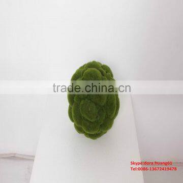 SJH010536 artificial green wall artificial decorative moss balls green moss balls