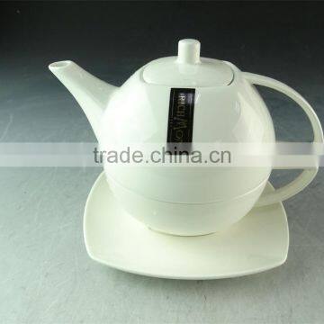 new AB grade factory ceramic teapot with cup and saucers set, stocked teapot set