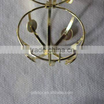 Decorative Metal Round Baskets for Candy Packaging