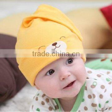 Child Sleep Hat Newborn Cap The Baby Kit Lens Cap Baby Cotton Cap photo-2