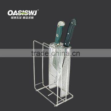 2016 high quality stainless steel knife display stand