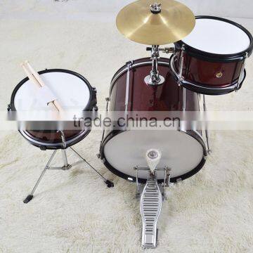 3- Piece Children Drum Set in Red With Throne photo-2