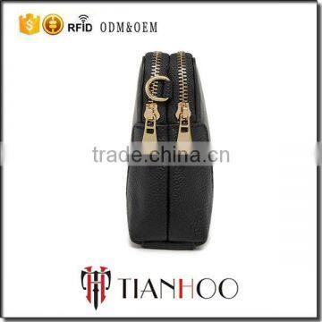 Leather Shoulder Bag With Clutch Set Handmade Lady Handbag photo-4