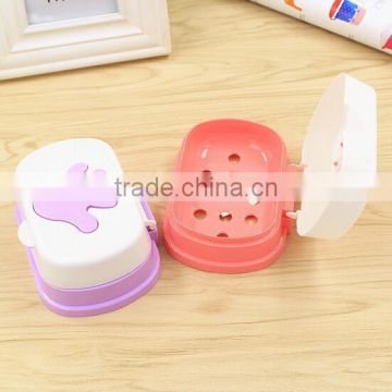 new design product plastic cartoon soap box bathroom soap box soap dish plastic