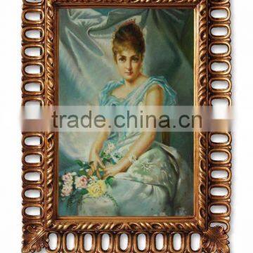FA-136G-01 Leading Vintage Ornate Paintings for Vertical and Horizontal Hanging photo-4