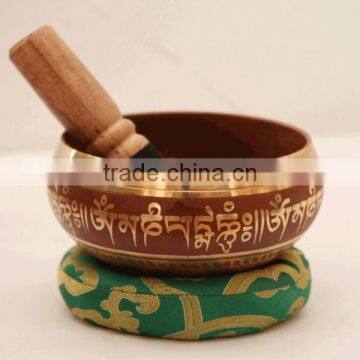 China Supplier Wholesale Metal Brass Buddha Singing Bowls photo-2
