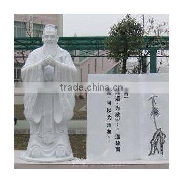 Outdoor Decoration High Quality Chinese Stone Garden Statue fo Lao zi photo-2
