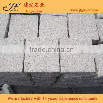 China Outdoor Cheap Paving Stone Cobble Stones G603 Grey Granite photo-2