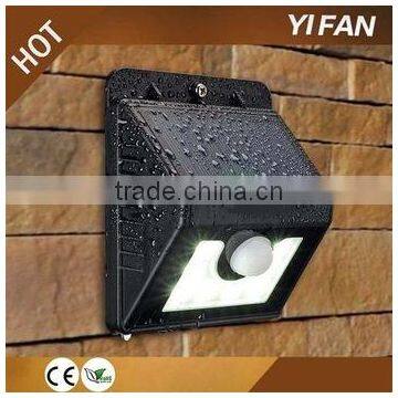 Solar Power Supply and 8 LED Lam Lighting Motion Sensor Wall Step Fence Lamps Solar Garden Lights photo-3