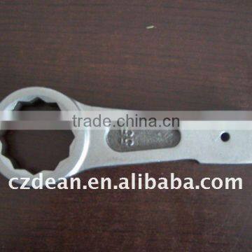 Metric flat slogging ring wrench,slugging ring spanner