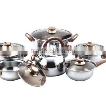 JSD 11PCS Stainless Steel Cookware Set photo-2