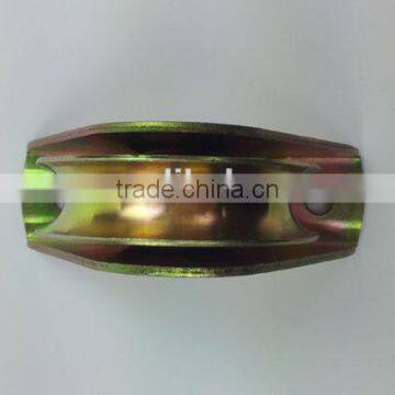 3 Inch Sliding Gate Pulley Diameter 78mm Thickness 20mm Bearing 6203RS Groove "U" With Outer Support ITEM:820PCR photo-3