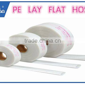 PE irrigation lay flat hose / PE garden hose / PE water hose