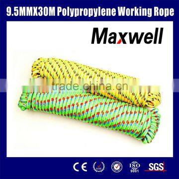 9.5MMX30M Polypropylene Working Rope