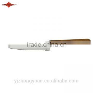 ZY-B50023 5 Inch Chef Knife Kitchen Knife Full-tang Blade With Brown Hardwood Handle photo-2