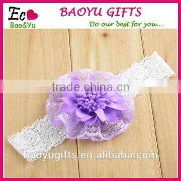 Hot Scolour 10PC Babys Headband Hairband Elastic Wave Point Bowknot Photography photo-5