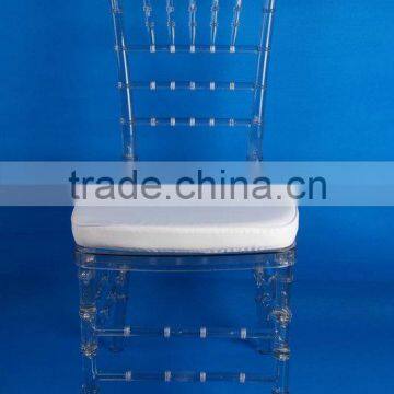 crystal clear wedding chair arcylic wedding chairs with cushion