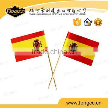 Promotion Cheap Mini Stick Flag Paper Flag in Cutom Print photo-3