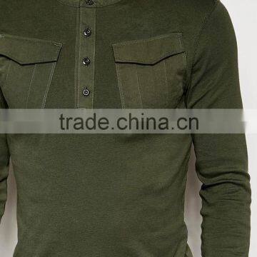 Chest Pockets Shirt for Men's photo-4