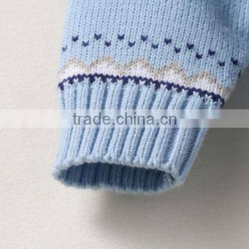 Warm Season Pure Cotton Long Sleeve Baby Knitwear photo-5